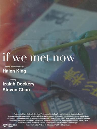 If We Met Now