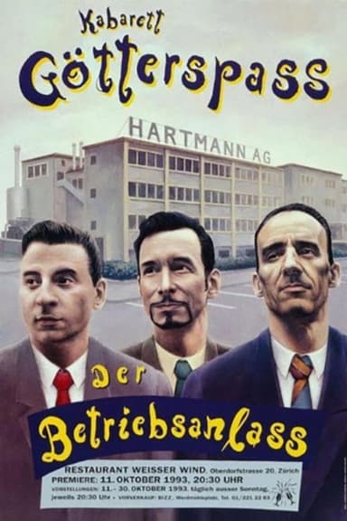 Cabaret Götterspass - Der Betriebsanlass