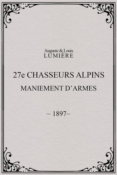 27th Chasseurs Alpins: Weapons Handling