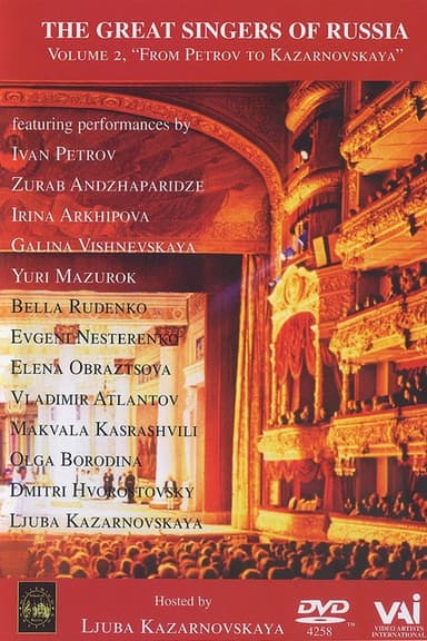 The Great Singers of Russia - Volume 2