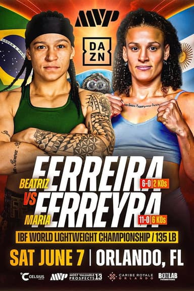 Beatriz Ferreira vs. Maria Ines Ferreyra