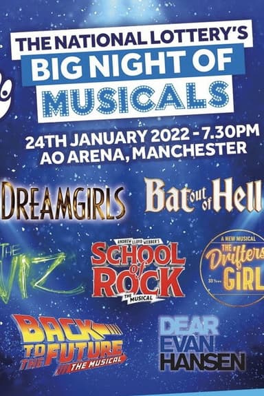 Big Night of Musicals 2022 by the National Lottery