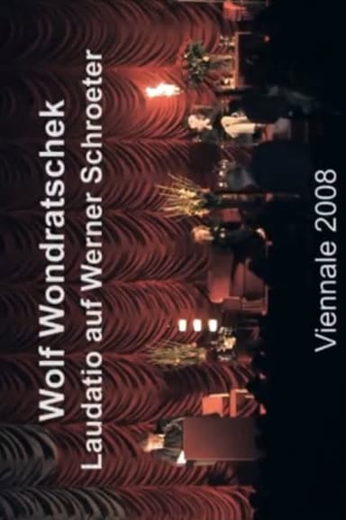 Wolf Wondratschek Laudatio auf Werner Schroeter