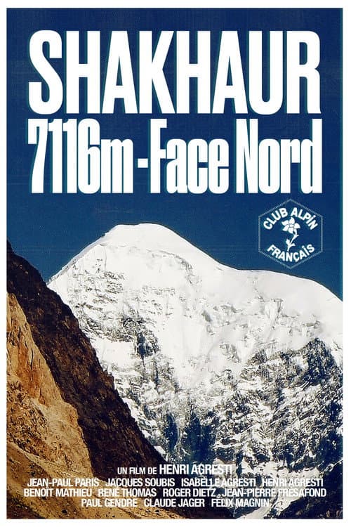Shakhaur 7116m, North Face