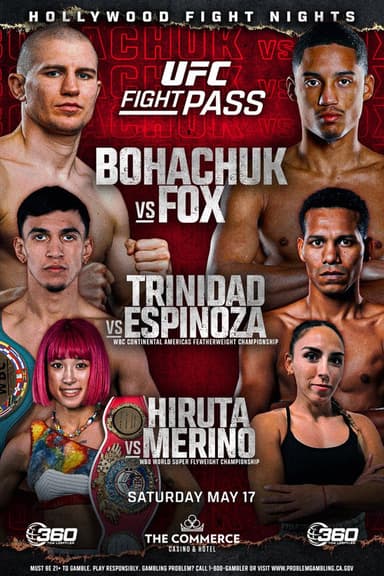 Serhii Bohachuk vs. Mykal Fox