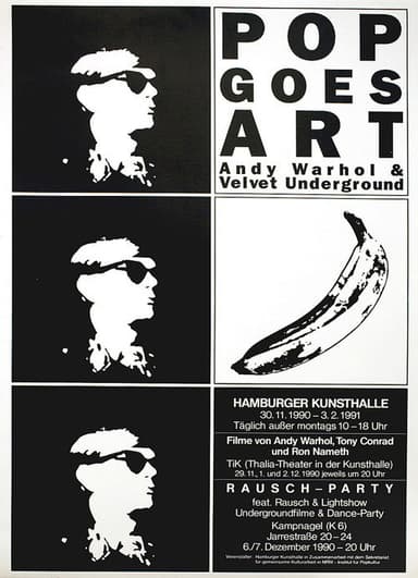 Andy Warhol + Roy Lichtenstein