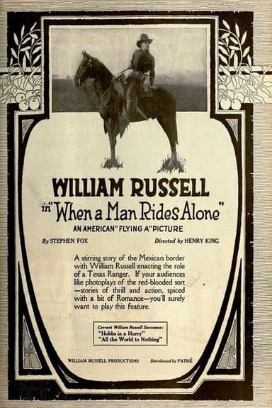 When a Man Rides Alone