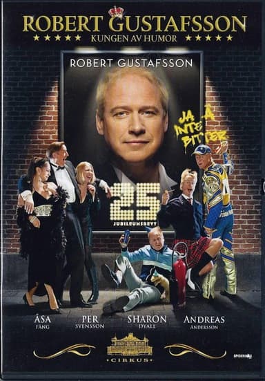 Robert Gustafsson 25 års jubileumsrevy