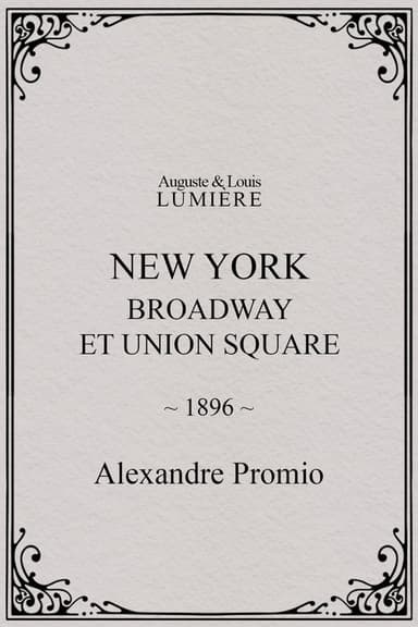 New York: Broadway at Union Square