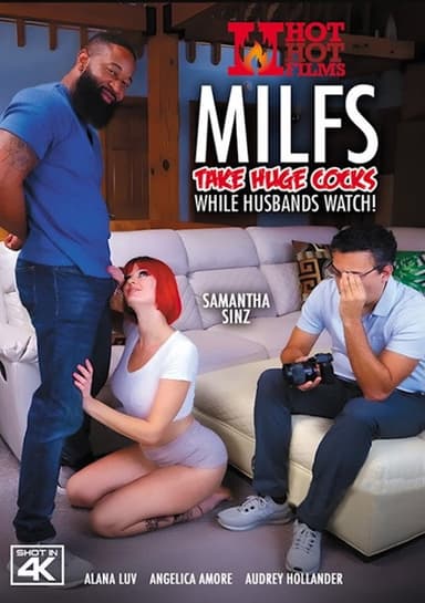MILFs Take Huge Cocks While Husbands Watch