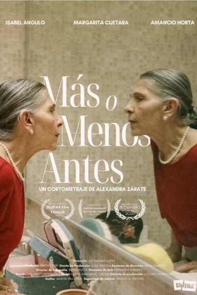 Más o menos antes