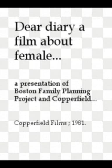 Dear Diary: A Film About Female Puberty