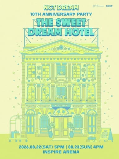 NCT DREAM 10TH ANNIVERSARY PARTY 'THE SWEET DREAM HOTEL'