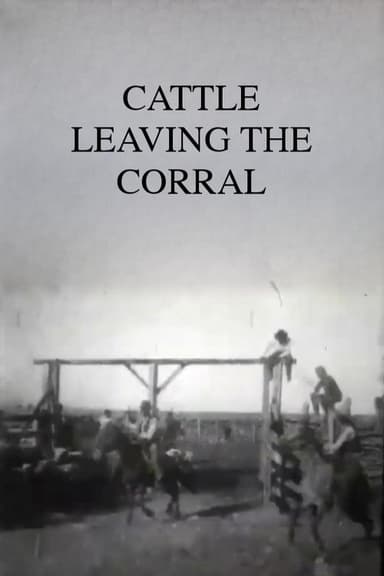 Cattle Leaving the Corral