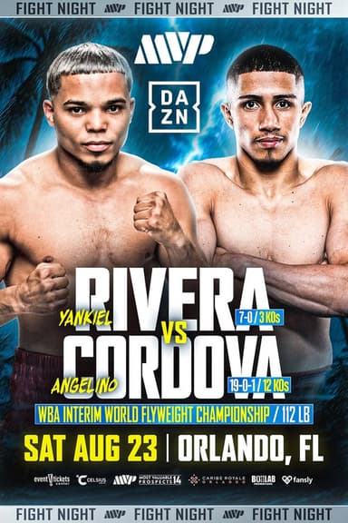 Yankiel Rivera vs. Angelino Cordova