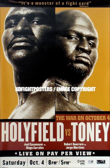 Evander Holyfield vs. James Toney