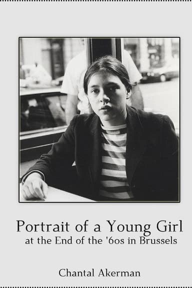 Portrait of a Young Girl at the End of the 60s in Brussels