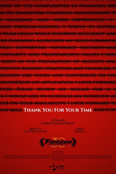 Thank You For Your Time