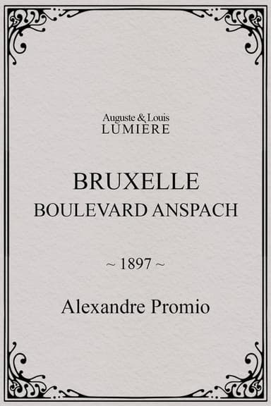 Bruxelles, Boulevard Anspach