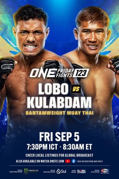 ONE Friday Fights 123: Lobo vs. Kulabdam