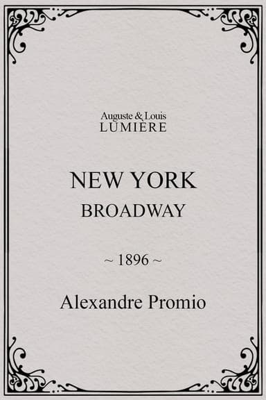 New York, Broadway