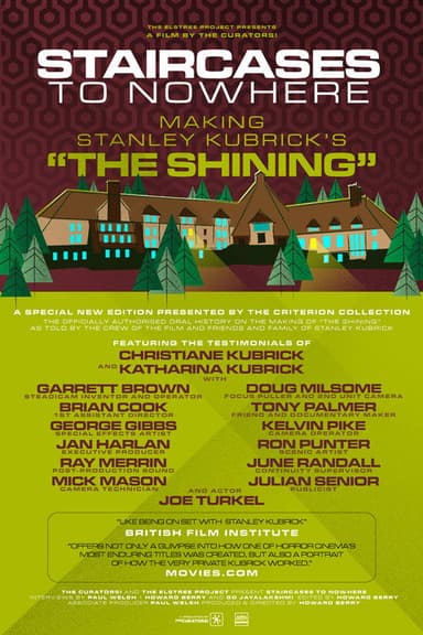 Staircases to Nowhere: Making Stanley Kubrick's The Shining