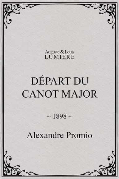Départ du canot major