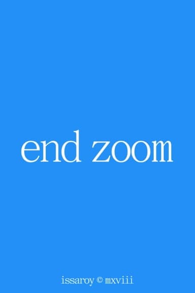 End Zoom
