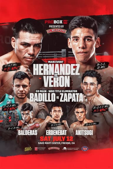 Vladimir Hernandez vs. Francisco Daniel Veron