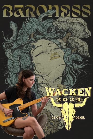 Baroness Live at Wacken Open Air 2024
