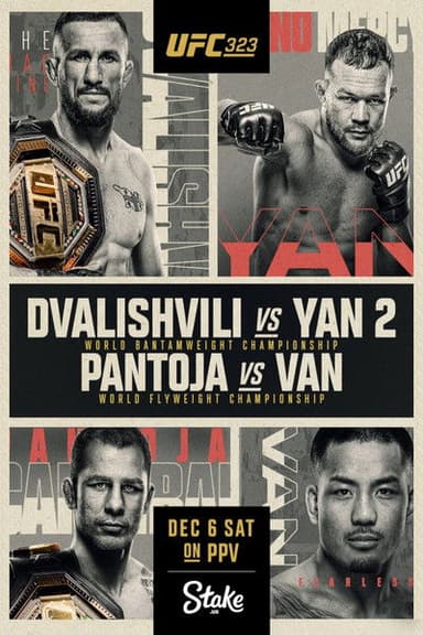 UFC 323: Dvalishvili vs. Yan 2
