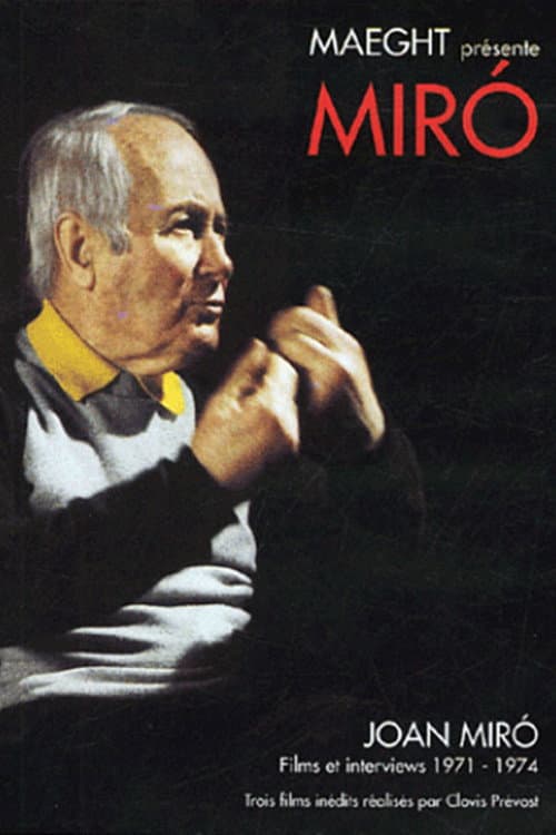 Miró. Litographie d'une affiche