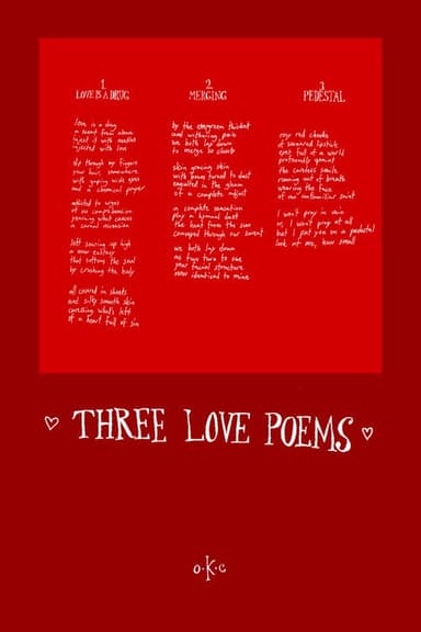 Three Love Poems