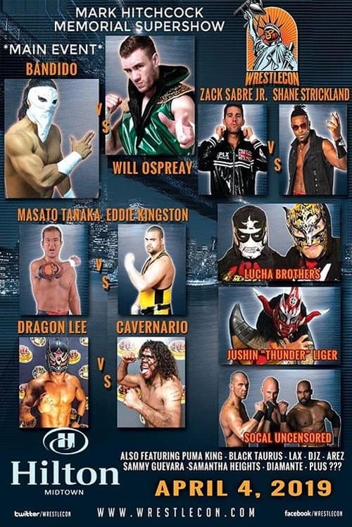 WrestleCon Mark Hitchcock Memorial SuperShow 2019