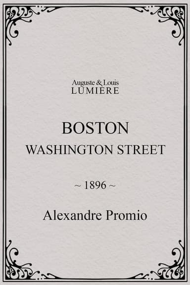 Boston, Washington street