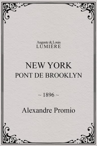 New York, Brooklyn Bridge